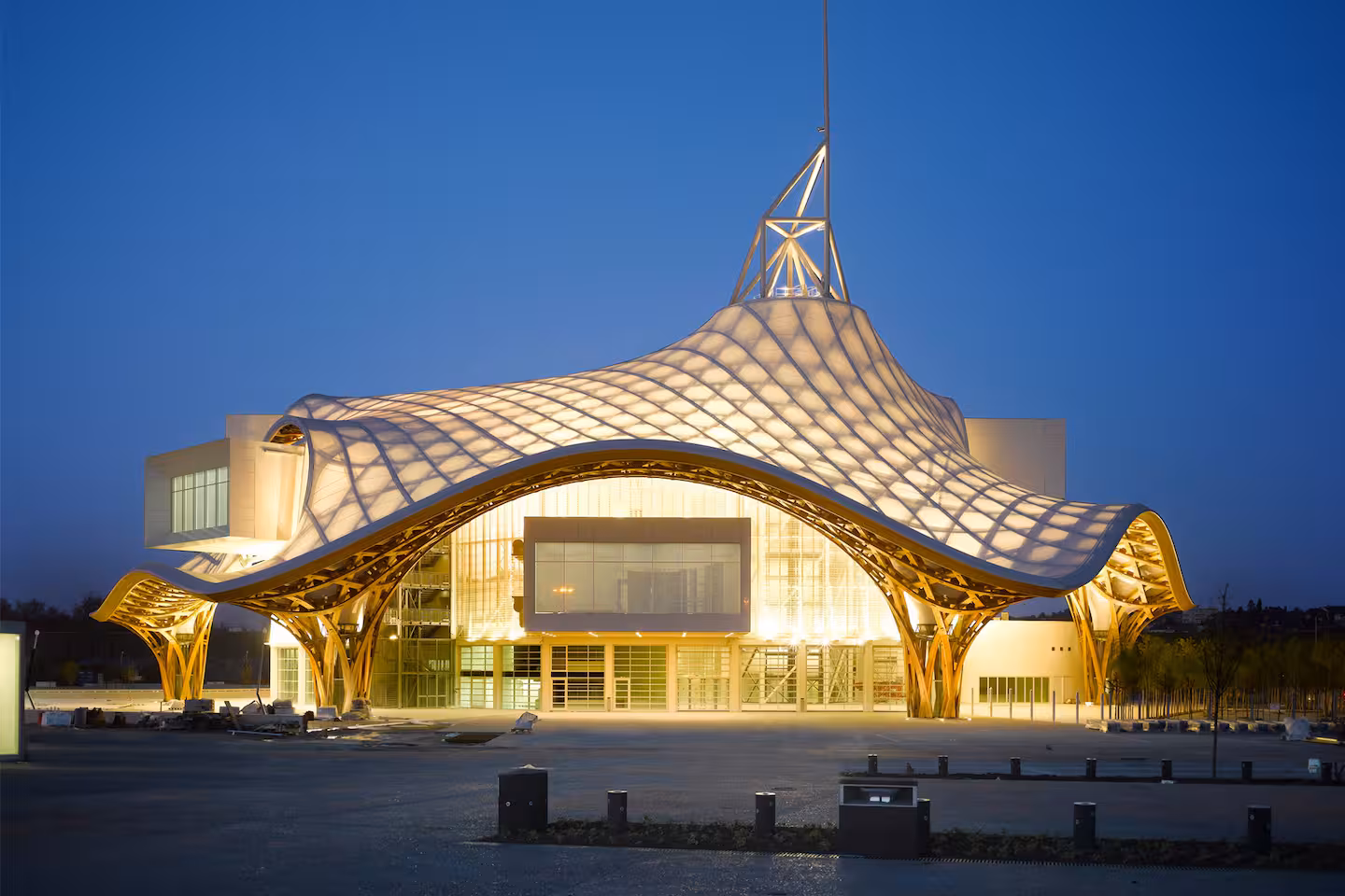 Vue extérieure du Centre Pompidou-Metz